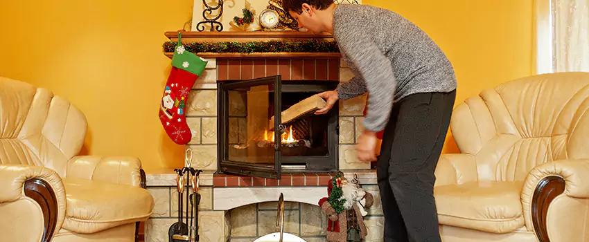 Gas to Wood-Burning Fireplace Conversion Services in Kings Park, New York