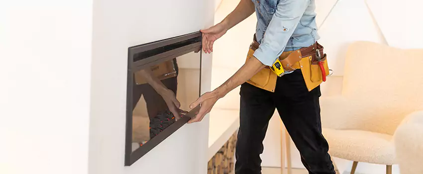 Metal Fireplace Installation in Kings Park, New York