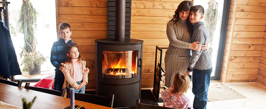 Morso Cast Iron Fireplace Insert Installation in Kings Park, New York