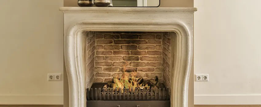 Vintage-style Fireplace Redesign in Kings Park, New York