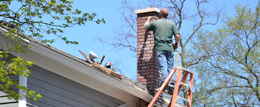 Vinyl and PVC Chimney Flashing Installation in Kings Park, NY